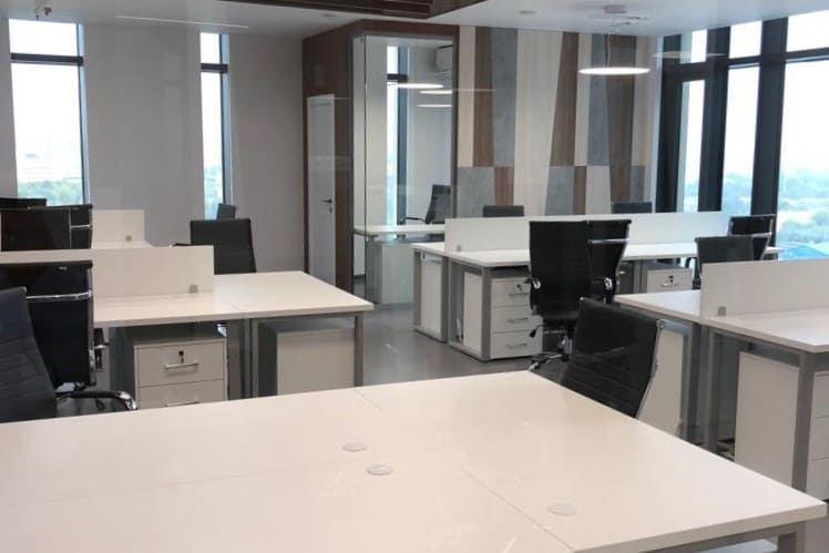 Аренда офиса 117 кв. метров на 11 этаже в Москва-Сити - БЦ IQ Квартал
